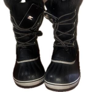 Sorel Youth Joan of Arctic Waterproof Kids Winter Boot Size 5 1855201-013